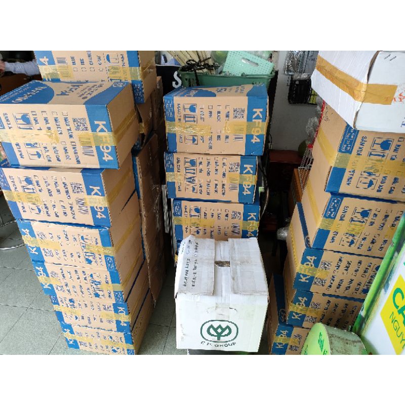 [Sỉ = Lẻ] Thùng 300 cái Khẩu Trang 4D KF94 Hàn Quốc Hafapro | BigBuy360 - bigbuy360.vn