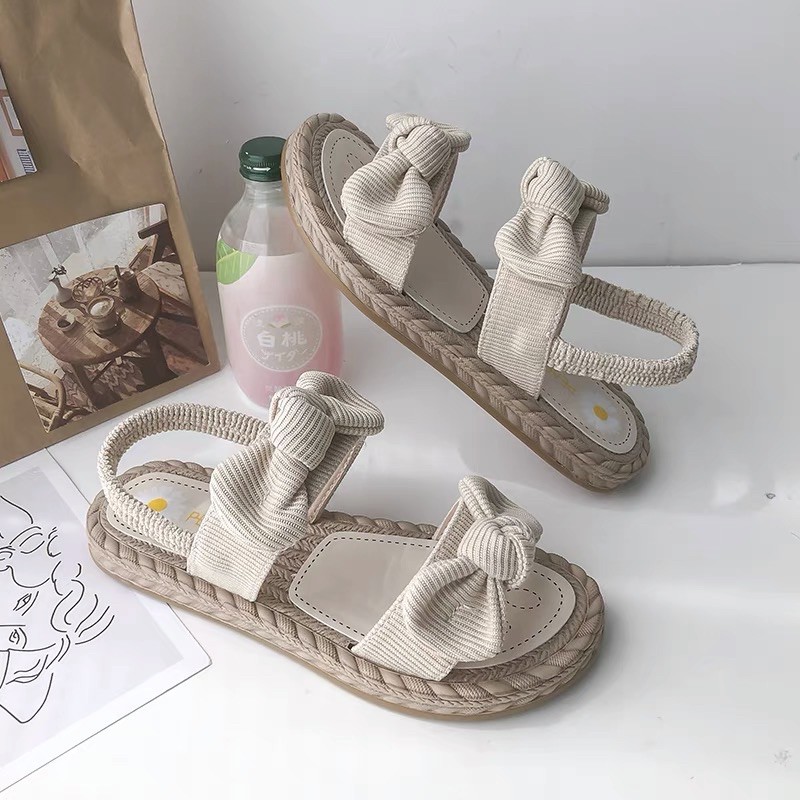 Sandal nơ vải size 35 - 40
