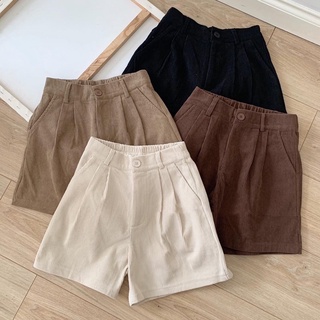 Quần short nhung tăm