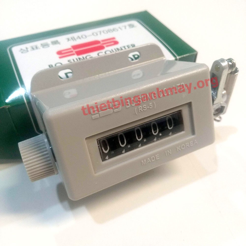 Bộ đếm số  RS-5 trong ngành may