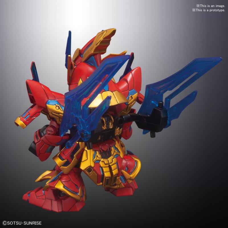 Mô hình Bandai SD Sangoku Soketsuden Zhang Liao Sazabi (Trương Liêu)