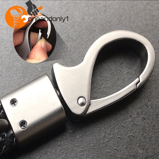 Móc chìa khóa bằng da PU thiết kế độc đáo cho xe hơi