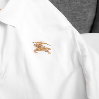 Áo polo vải cotton pique basic trụ áo sọc nova