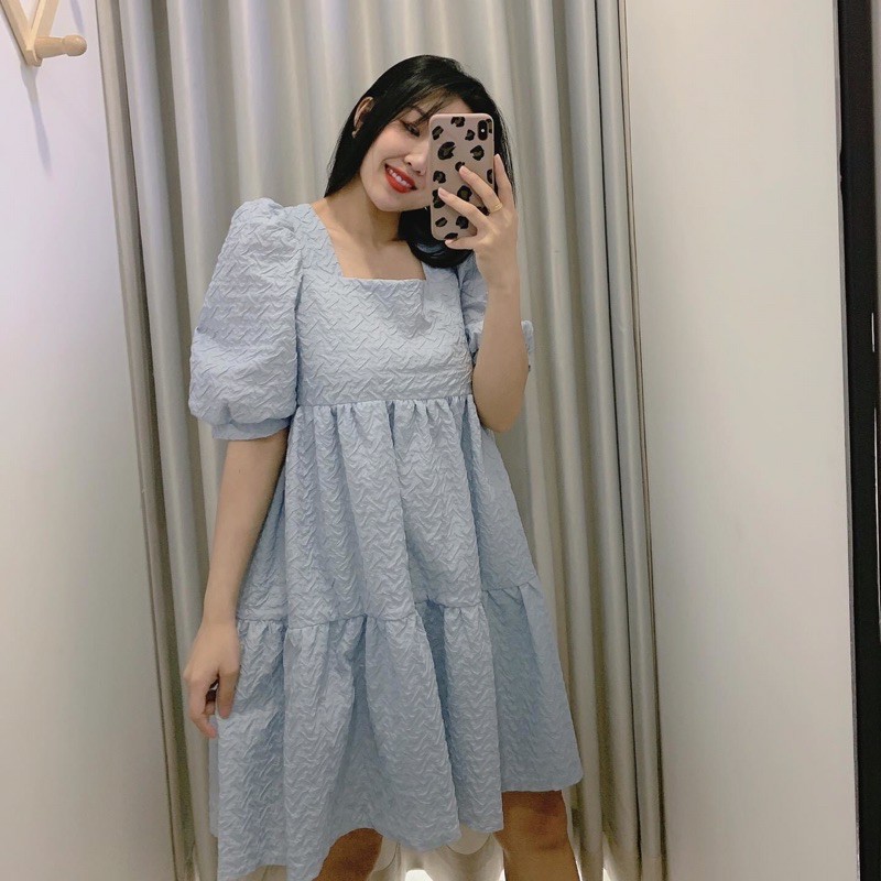 [Ảnh thật + feedback] ĐẦM BABYDOLL 2M (1042)