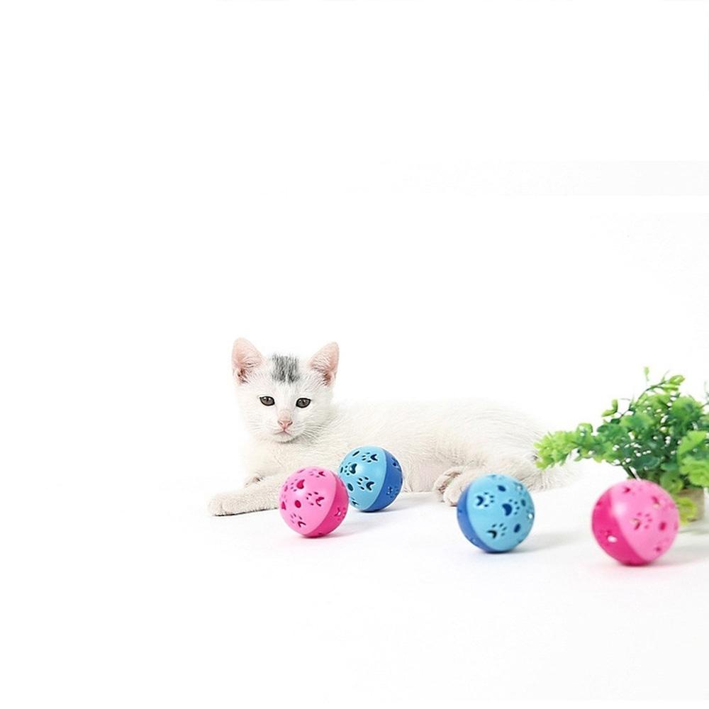 Đồ Chơi Huấn Luyện In Dấu Chân Có Chuông Nhỏ Cho Thú Cưng