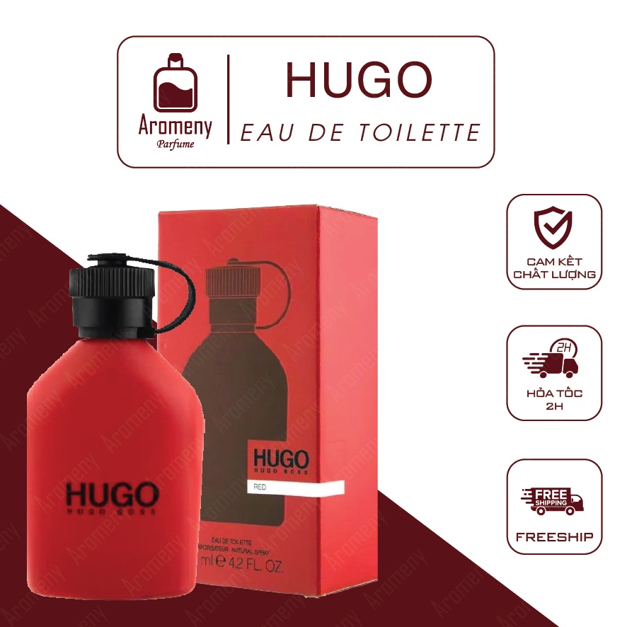 Nước hoa nam Boss Hugo Red EDT 75ml – Tinh dầu nước hoa tinh tế quyến rũ hương thơm Oriental Spicy – Aromeny.Parfume