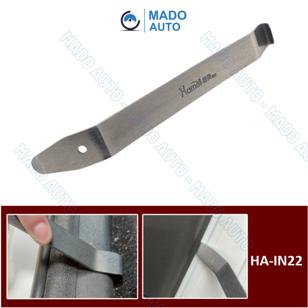 Thanh cậy Inox HAMEI chính hãng nạy chốt nhựa trong xe ô tô MADO HA-IN22 (01 cái)