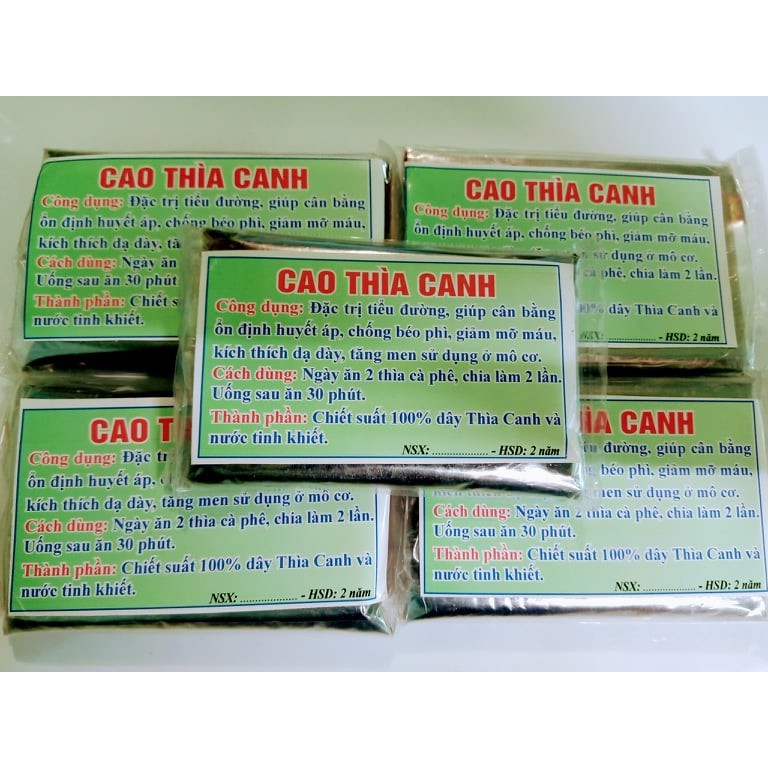 100g CAO DÂY THÌA CANH ỔN ĐỊNH ĐƯỜNG HUYẾT - HÀNG CÔNG TY THẢO DƯỢC VIỆT
