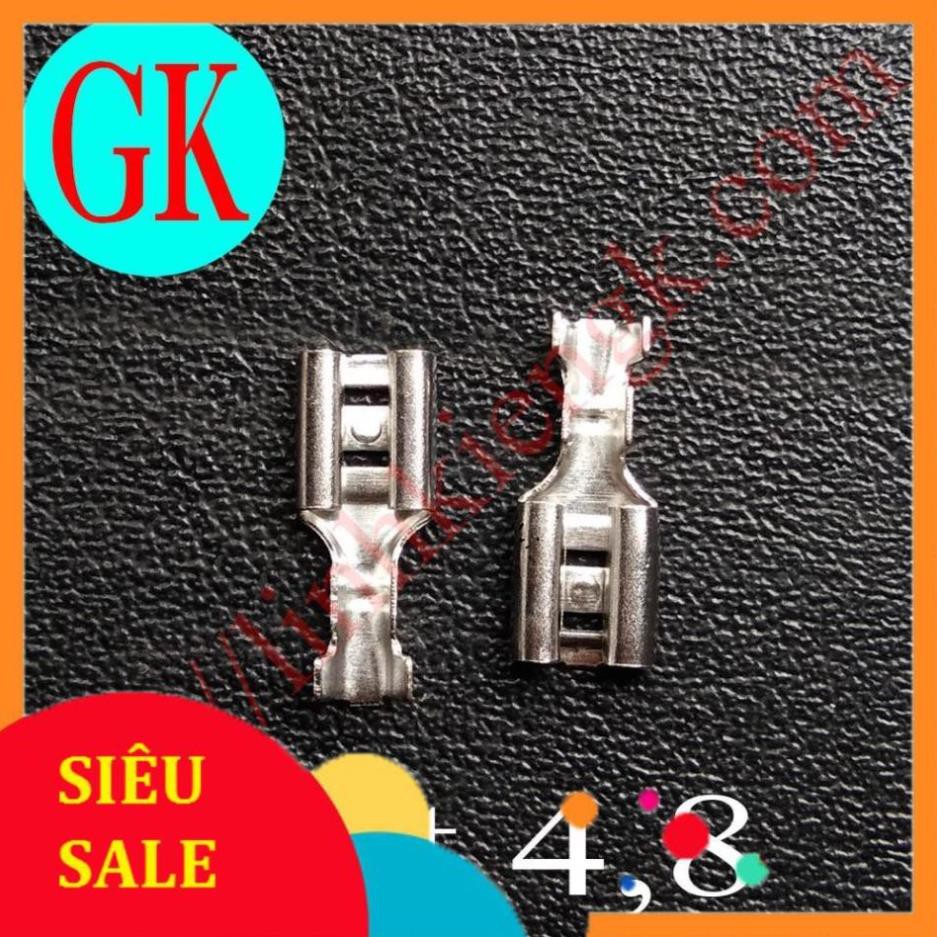 [ SIEU RE ]  [50 cái] Cốt 4,8 - đầu cốt điện