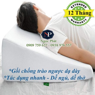 Gối Chống Trào Ngược Dạ Dày Cho Người Lớn HARU Giảm Đau Họng, Khó Nuốt - BH 12 Tháng NGỌC PHÁT