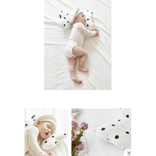 GỐI KẸO CHO BÉ SƠ SINH NẰM XE ĐẨY/ Ô TÔ MALOLOTTE -MADE IN KOREA