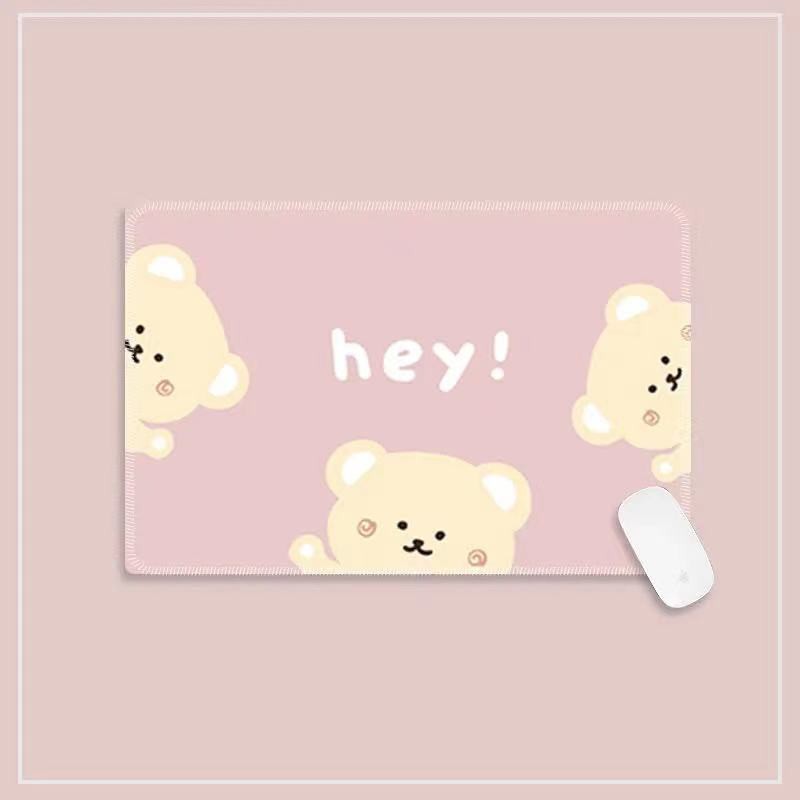 Miếng Lót Chuột In Hình Đơn Giản Dễ Thương Khi Dùng Máy Tính