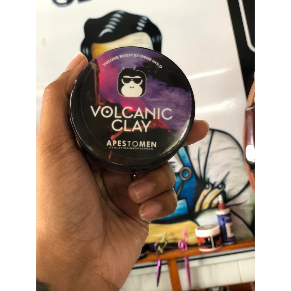 Sáp Khỉ Wax tạo kiểu tóc nam Volcanic - Hair Care Q4