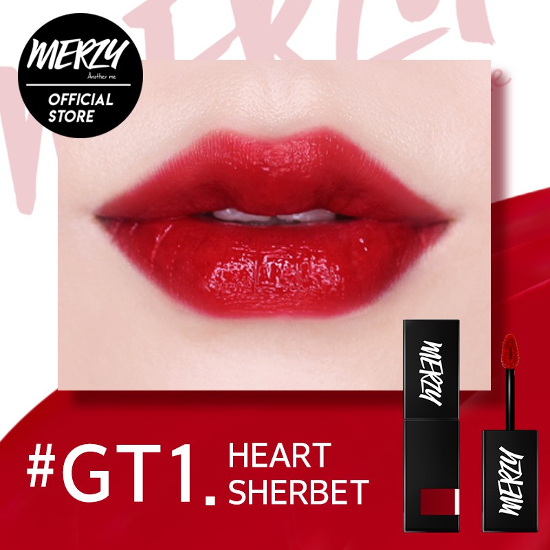 Combo son Merzy Velvet Tint V6 Red + Son Merzy Velvet tint V6 Classic Blue + Son Merzy Gel Tint GT1 | BigBuy360 - bigbuy360.vn