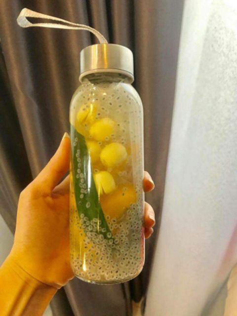 CHAI THỦY TINH DÂY XÁCH 500ML