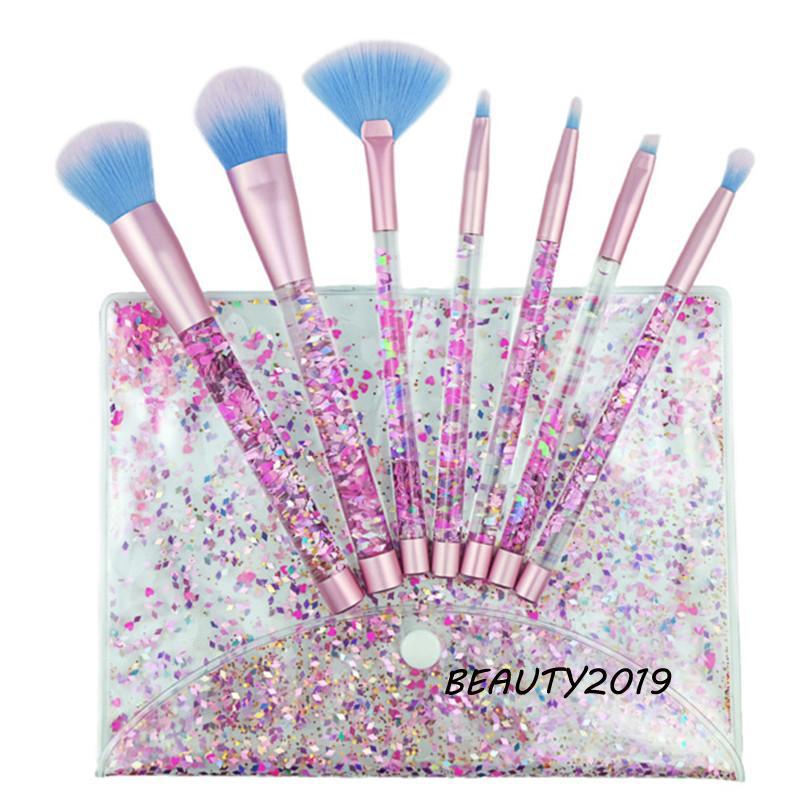 Set 7 phụ kiện trang điểm hình chiếc sừng đáng yêu