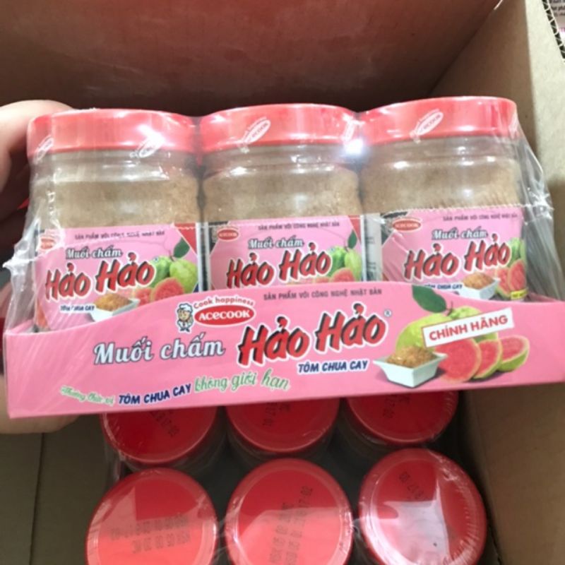 Vỉ 6 lọ muối hảo hảo chua cay