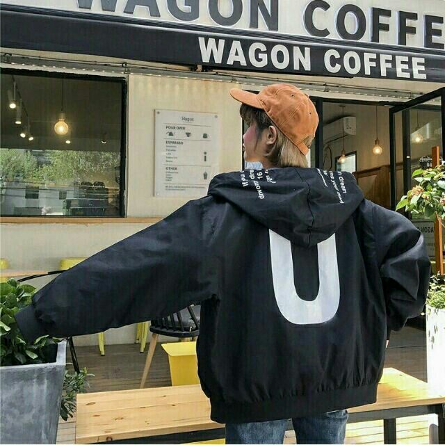 [Giá siêu rẻ] Áo khoác dù chữ U, kèm hình thật | BigBuy360 - bigbuy360.vn