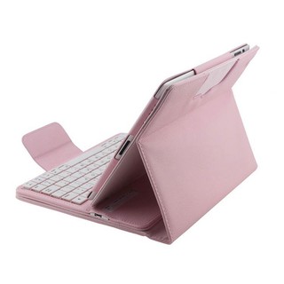 Bàn phím Bluetooth cho Ipad air, air 2, pro 9.7 (2017/2018) - Hồng