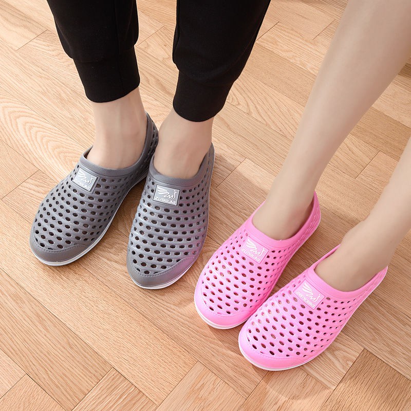 Giày Sandal Đục Lỗ Thoáng Khí Chống Trượt Thời Trang Mùa Hè Năng Động 007