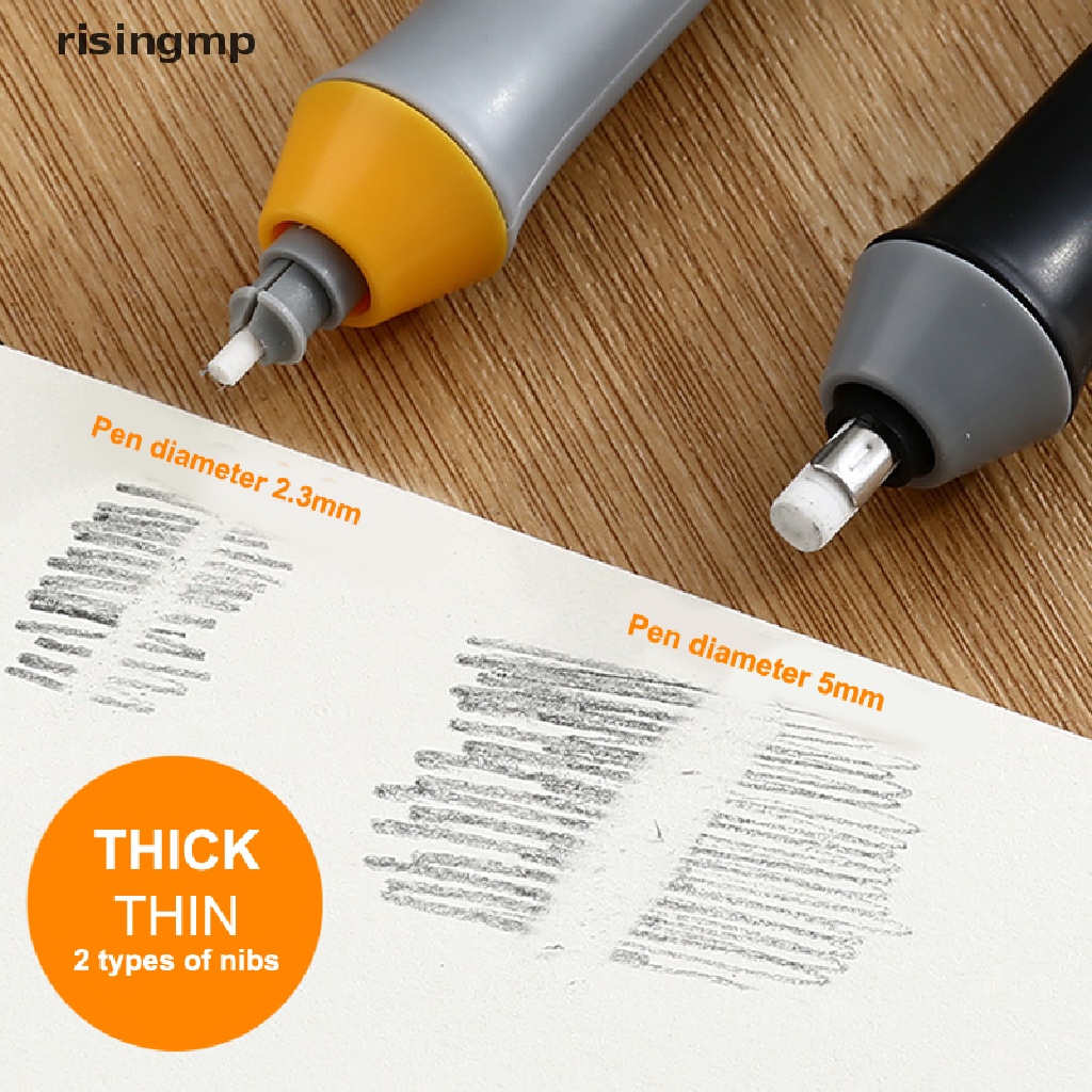 Cục Tẩy Điện Chạy Bằng Pin Dùng Vẽ Phác Thảo Tiện Dụng ♨Trên đó