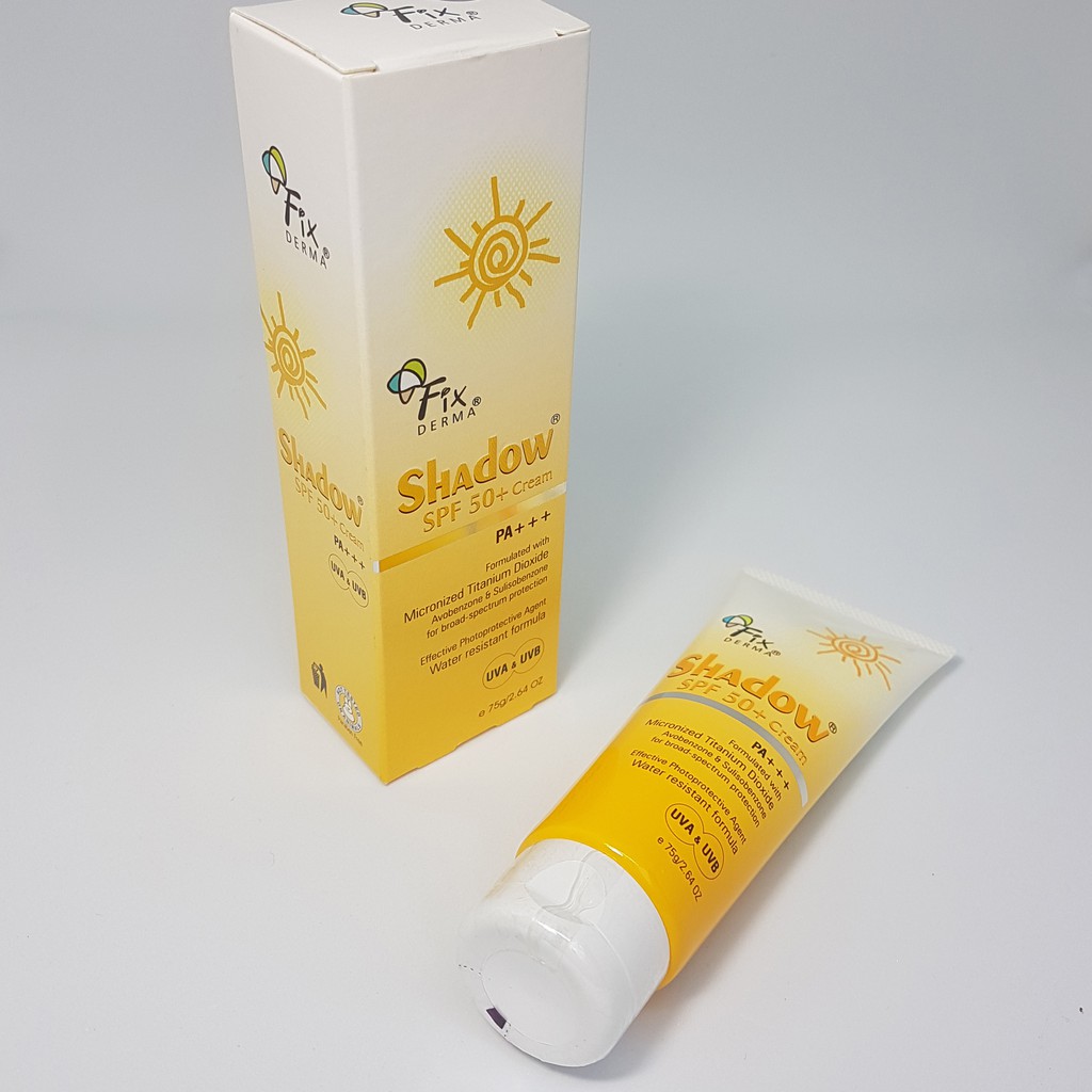 Kem chống nắng fixderma shadow spf 30+/ spf 50+