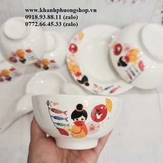 bộ chén tô dĩa sứ - chén tô dĩa sứ