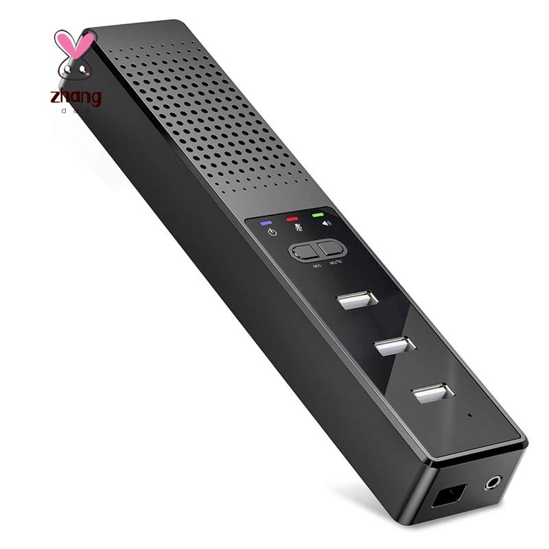 Loa Máy Tính 3 Trong 1 Có Mic & Hubs Usb Cho Hội Nghị / Hội Nghị