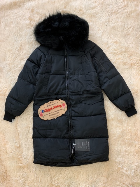 (HÀNG CÓ SẴN)  SALE ÁO KHOÁC PHAO DÁNG DÀI QCCC HÌNH THẬT SHOP CHỤP | BigBuy360 - bigbuy360.vn