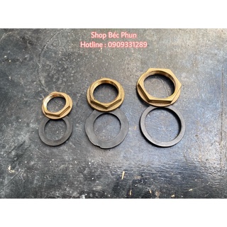 Tán đồng và ron cao su phi 21 27 34