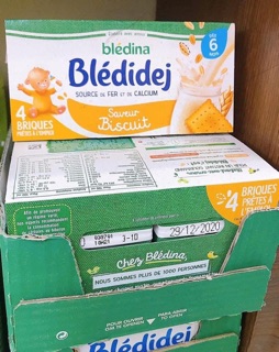 (4 hộp) SỮA NƯỚC BLEDINA 250ml đủ vị