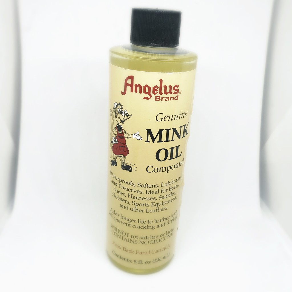 ANGELUS MINK OIL | Dầu chồn làm mềm chất liệu da, vải, tăng tuổi thọ giầy, túi