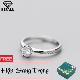 Nhẫn nữ bạc s925 đính đá n35 freesize