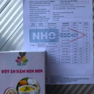 BỘT ĂN DẶM Min Min 👶❤️👨‍👩‍👦‍👦