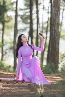 ❣️❣️ Áo dài Tím Cà ❣️❣️