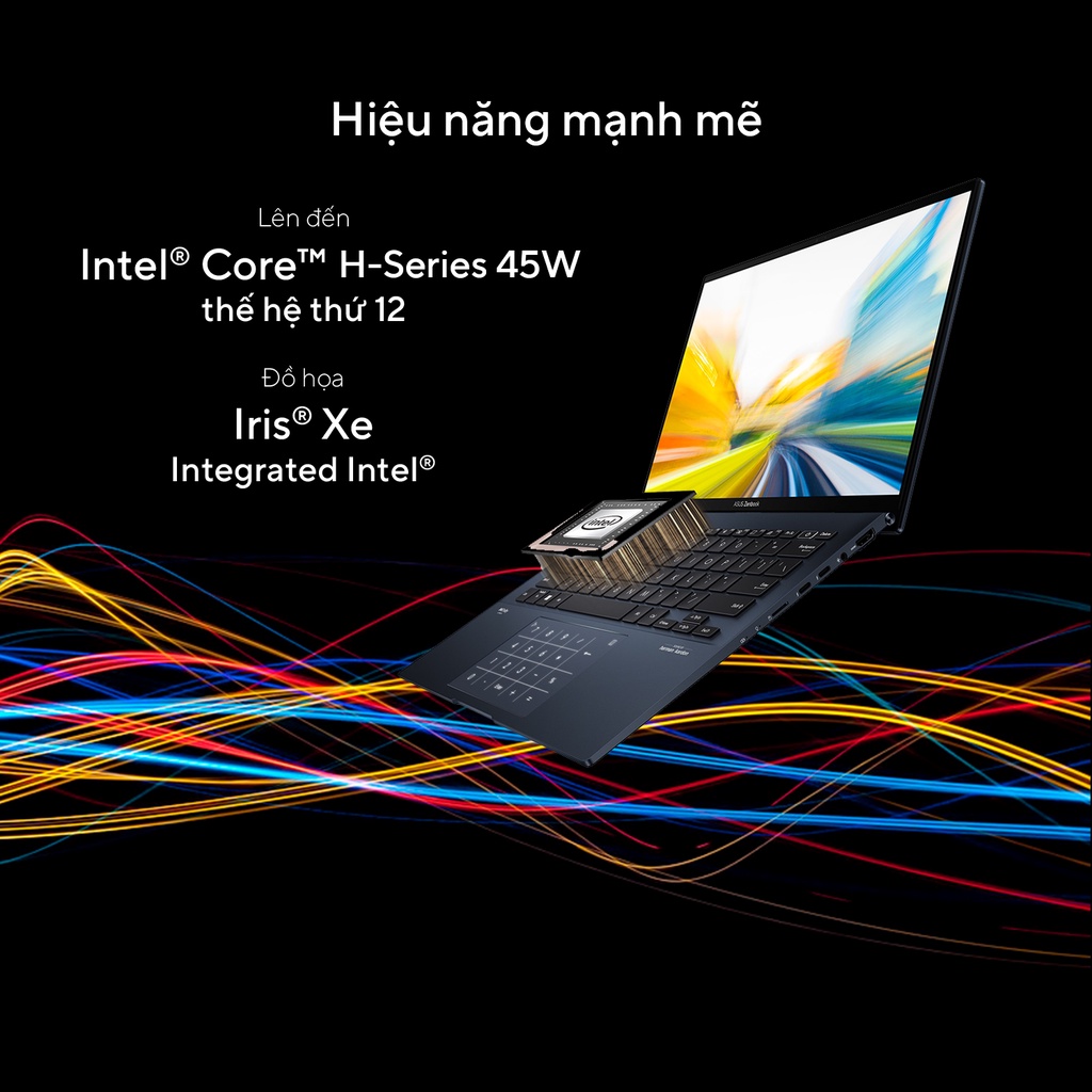 Laptop Asus ZenBook UX3402ZA-KM220W i5-1240P|8GB|512GB|Iris Xe|14.0'' 2.8K OLED