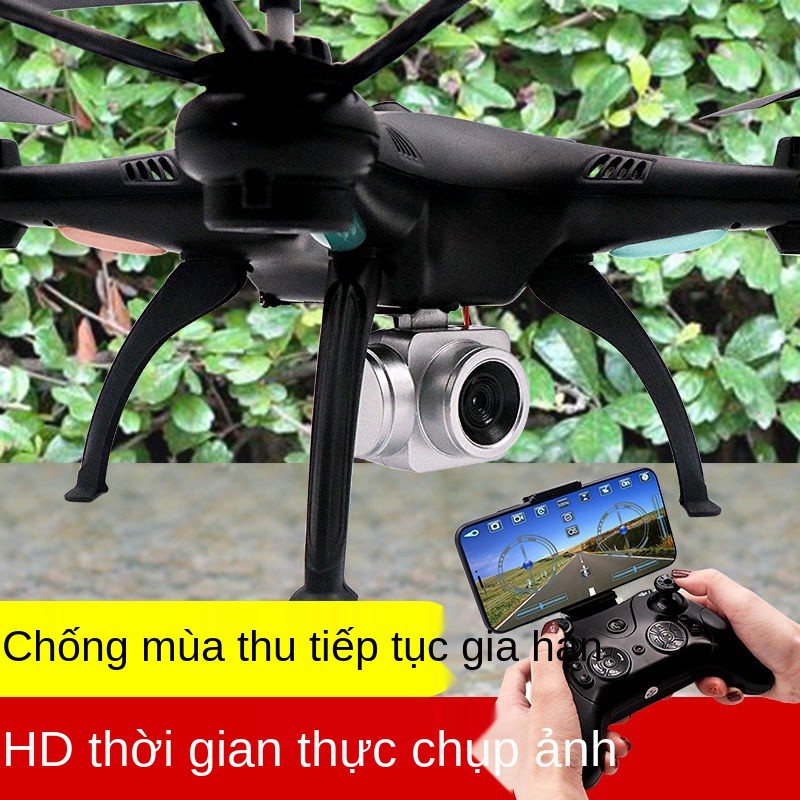 Máy bay điều khiển từ xa chụp ảnh trên không UAV Đồ chơi trẻ em HD chuyên nghiệp siêu bền dài cho học sinh tiểu