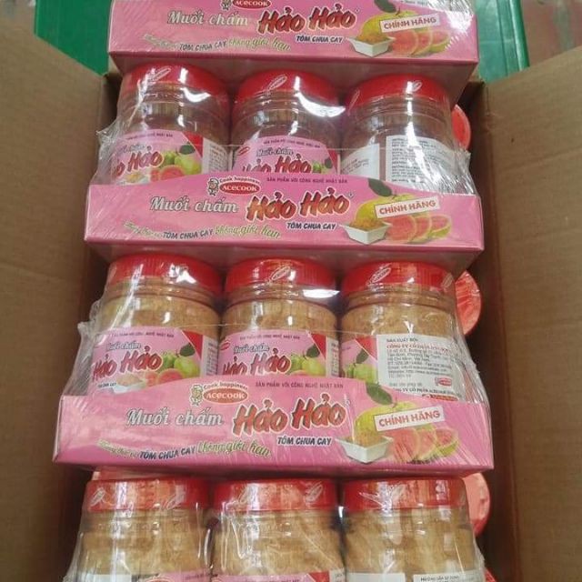 Muối Hảo Hảo Chấm Chính Hãng Hũ 120g