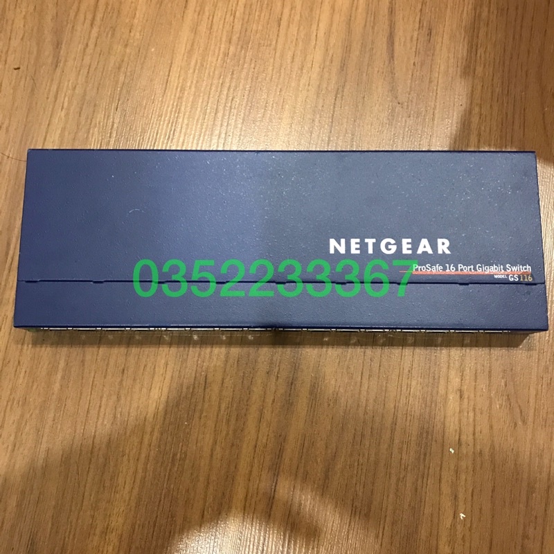 Bộ chia mạng 8-16 cổng Gigabit, Switch Netgear GS108, GS116
