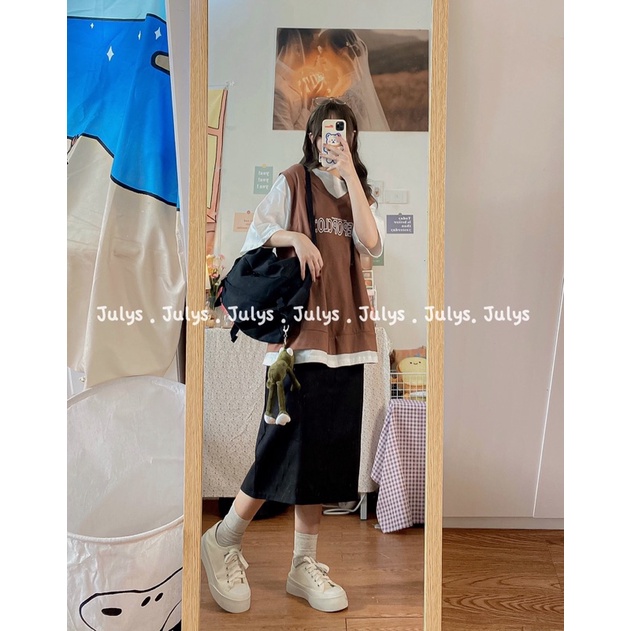 Áo tee phối màu ulzzang (ảnh thật shop chụp kèm video) | BigBuy360 - bigbuy360.vn