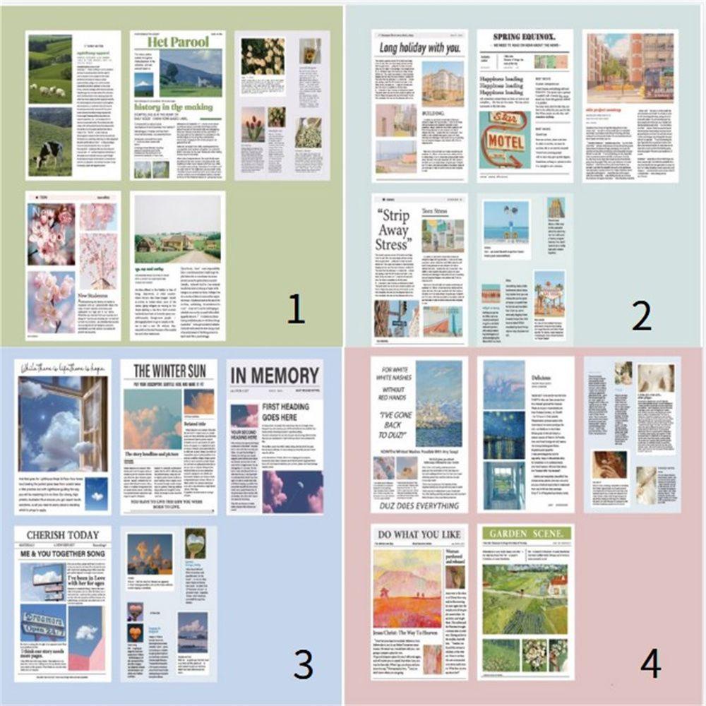 LANSEL Bộ 50 Tờ Giấy Ghi Chú Nhiều Màu Sắc