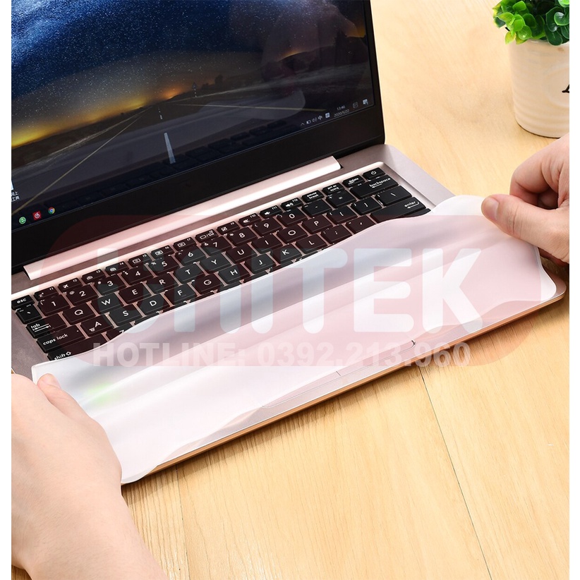 Miếng Lót Silicon Chống bụi, Chống Thấm, Bảo Vệ Bàn Phím Cho Laptop, Macbook 15inch