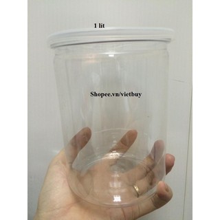 Hũ nhựa 1 lít B09