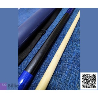[SIÊU THỊ BIDA] Combo cơ Lỗ/Pool Custom V Xanh Dương [Cơ cho người Mới]