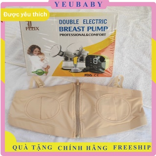 Combo máy hút sữa felix và áo rảnh tay hàng sịn 100% cotton