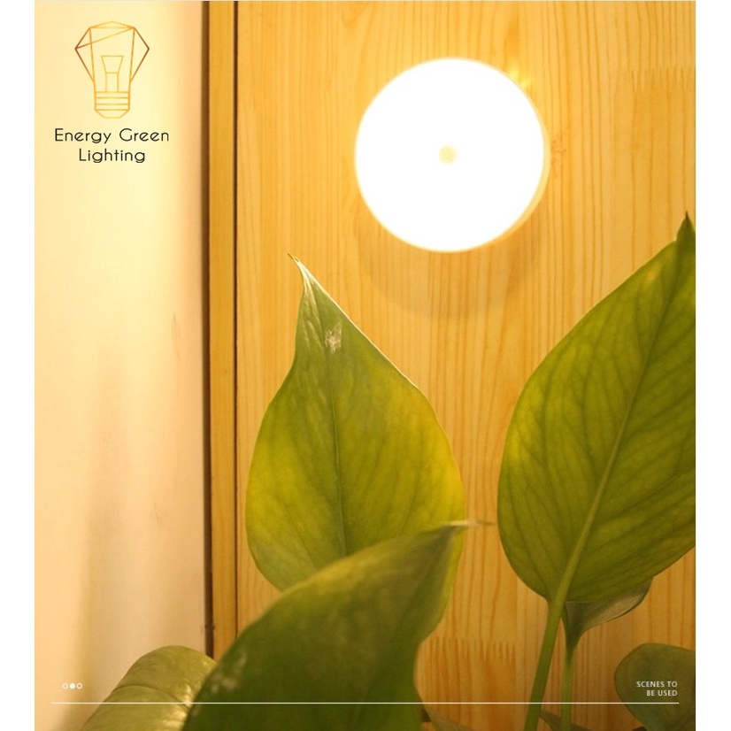 Đèn LED Cảm Biến Chuyển Động Thông Minh Energy Green Lighting G11 - Dán Tường Dán Tủ Tháo Rời Di Động Pin Sạc