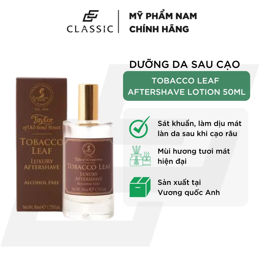 Dưỡng Da Sau Cạo Taylor of Old Bond Street Aftershave Lotion