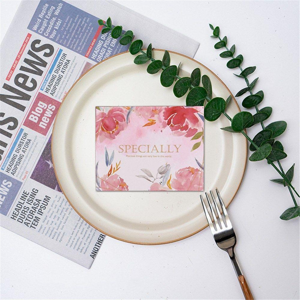 Set 100 Tấm Thẻ Ghi Lễ Tạ Ơn Lễ Tạ Ơn / Lễ Tạ Ơn Phong Cách Retro Độc Đáo