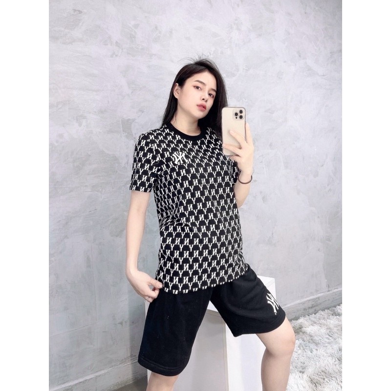 ÁO THUN NAM NỮ /ÁO PHÔNG UNISEX LOGO THÊU NỔI M/L /B