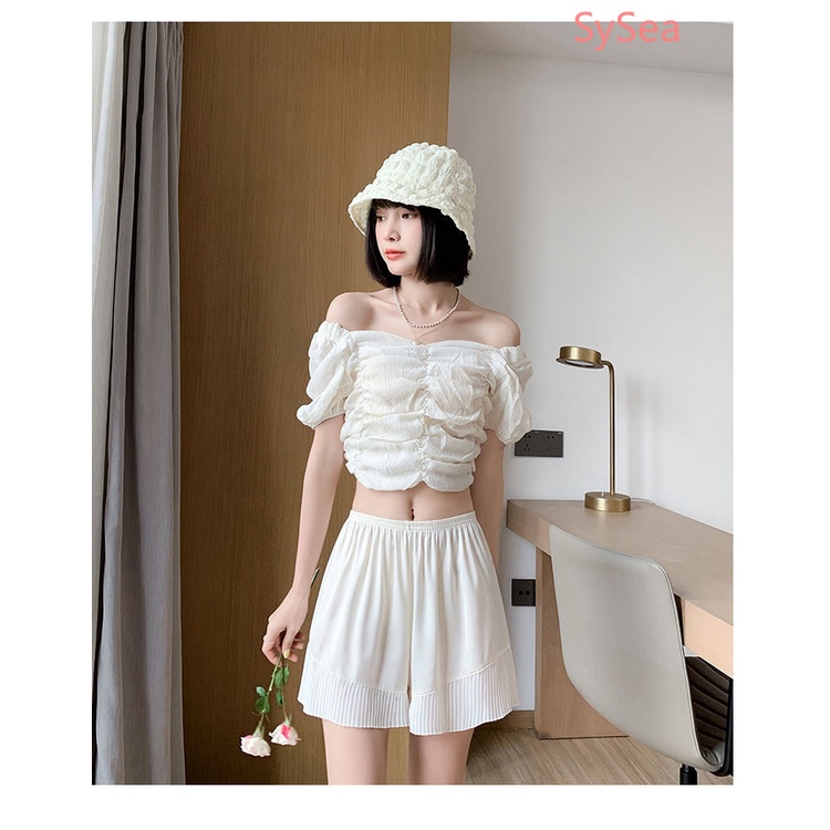 Quần Bảo Hộ Xếp Ly Thời Trang Mùa Hè Hàn Quốc Dành Cho Nữ